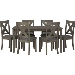 Discount American Furniture Galleries Caitbrook 7-Piece Dining Set