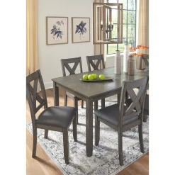 Discount American Furniture Galleries Caitbrook 7-Piece Dining Set