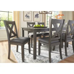 Discount American Furniture Galleries Caitbrook 7-Piece Dining Set