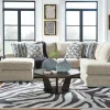 Best American Furniture Galleries Calnita Sectional with 2 Chaises