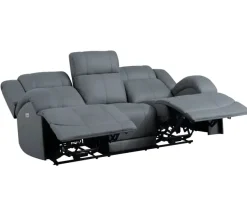 Clearance American Furniture Galleries Camryn Dual Power Reclining Sofa