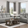 Clearance American Furniture Galleries Camryn 2-Piece Power Reclining Living Room Set