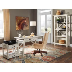 Sale American Furniture Galleries Carynhurst Home Office Large Leg Desk