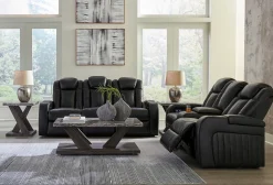 Online American Furniture Galleries Caveman Den Power Reclining Loveseat With Console
