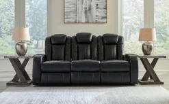 Online American Furniture Galleries Caveman Den Pwr Rec Sofa With Adj Headrest