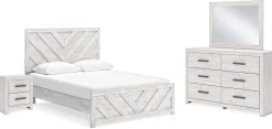 Sale American Furniture Galleries Cayboni 6-Piece Queen Bedroom Set