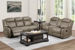 Discount American Furniture Galleries Centeroak 2-Piece Living Room Set