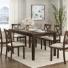 Sale American Furniture Galleries Challis 7-Piece Dining Set