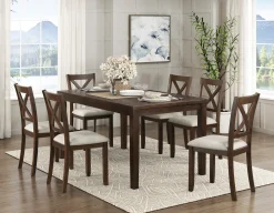Sale American Furniture Galleries Challis 7-Piece Dining Set