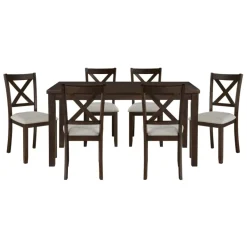 Sale American Furniture Galleries Challis 7-Piece Dining Set
