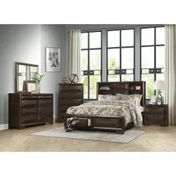 Outlet American Furniture Galleries Chesky 6-Piece Queen Storage Bedroom Set