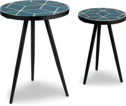 Sale American Furniture Galleries Clairbelle Accent Table (Set Of 2)
