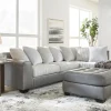 New American Furniture Galleries Clairette Court 2-Piece Sectional With Chaise
