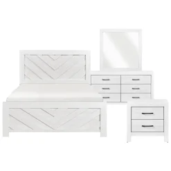 Online American Furniture Galleries Corbin 6-Piece Full/Queen/King Bedroom Set