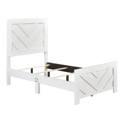 Best American Furniture Galleries Corbin 3-Piece Twin Panel Bed