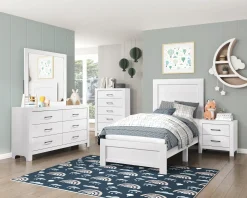Online American Furniture Galleries Corbin 6-Piece Twin/Queen/King Bedroom Set