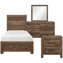 Discount American Furniture Galleries Corbin 6-Piece Twin/Queen/King Bedroom Set