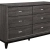 Hot American Furniture Galleries Davi 6-Drawer Dresser