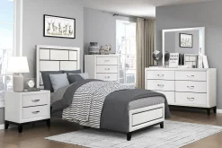 Best American Furniture Galleries Davi 6-Piece Twin Bedroom Set