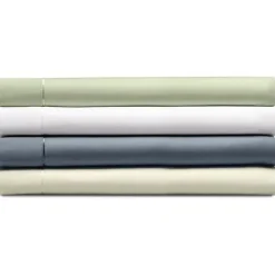 New American Furniture Galleries Dimension III Sheets White Queen White Pima Cotton Sheet Set