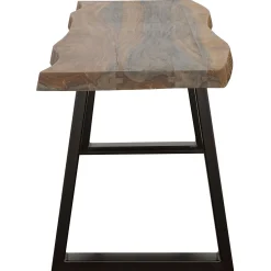 New American Furniture Galleries Ditman Ditman Live Edge Wood Dining Bench