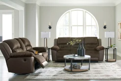 Outlet American Furniture Galleries Dorman Reclining Loveseat With Console
