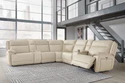 Outlet American Furniture Galleries Double Deal Reclining Sectional