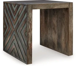 New American Furniture Galleries Dreggan Square End Table