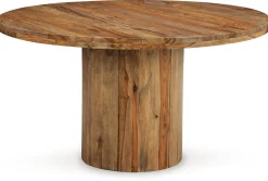 Clearance American Furniture Galleries Dressonni Round Dining Room Table
