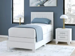 New American Furniture Galleries Druchalla Twin Panel Bed
