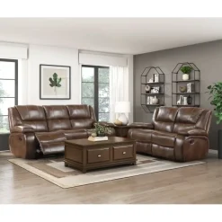 Sale American Furniture Galleries Ellicott Manual Reclining Loveseat