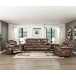 Sale American Furniture Galleries Ellicott Manual Reclining Loveseat