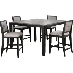 Sale American Furniture Galleries Elodie 5-piece Extension Leaf Counter Dining Set