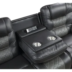 Fashion American Furniture Galleries Fabian Double Reclining Sofa