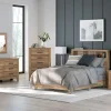 Discount American Furniture Galleries Finaria 6-Piece Full Bookcase Bedroom Set