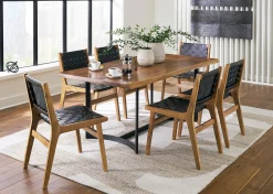 Best American Furniture Galleries Fortmaine 5-Piece Dining Set