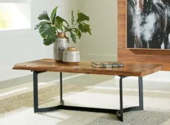 Clearance American Furniture Galleries Fortmaine Rectangular Coffee Table