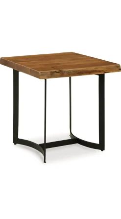 Sale American Furniture Galleries Fortmaine Rectangular End Table