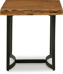 Sale American Furniture Galleries Fortmaine Rectangular End Table