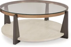 Online American Furniture Galleries Frazwa Round Coffee Table