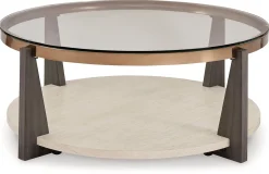 Online American Furniture Galleries Frazwa Round Coffee Table