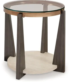 Online American Furniture Galleries Frazwa Round End Table