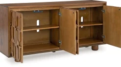 New American Furniture Galleries Gadburg Accent Cabinet