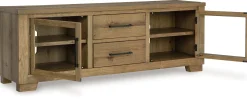 Fashion American Furniture Galleries Galliden Extra Large TV Stand