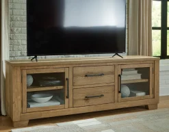 Fashion American Furniture Galleries Galliden Extra Large TV Stand
