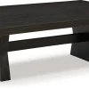 Outlet American Furniture Galleries Galliden Rectangular Coffee Table