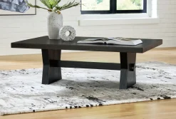 Outlet American Furniture Galleries Galliden Rectangular Coffee Table