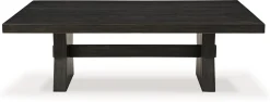 Outlet American Furniture Galleries Galliden Rectangular Coffee Table