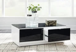 Fashion American Furniture Galleries Gardoni Rectangular Coffee Table