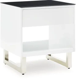 Fashion American Furniture Galleries Gardoni Rectangular End Table